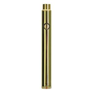 Rechargeable Vape Battery Adjustable Voltage (Gold) - Reefer Madness