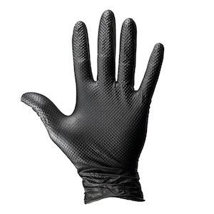 Dirt Defense 6mil Diamond Grip Gloves 100 pack Large - Reefer Madness