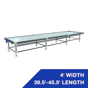 Wachsen 4' Rolling Bench 39.5'-45.5' Length - Reefer Madness
