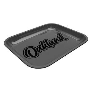 Large Dope Trays x Oakland – Grey Background Black Logo - Reefer Madness