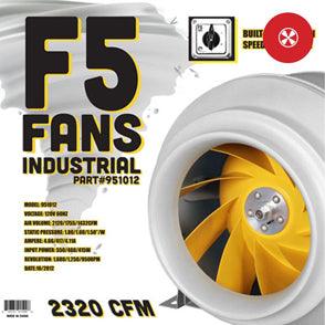 12" F5 INDUSTRIAL In-Line Fan - Reefer Madness
