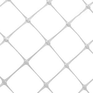 5' x 3300' White VineLine Plastic Garden Netting Roll w/ 4" Squares - Reefer Madness