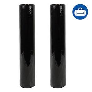 NatureVAC 15''x19.5' Vacuum Seal Bags All Black (2 Rolls) - Reefer Madness
