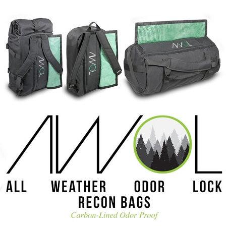 AWOL (XXL) DAILY Square Bag (Gray) - Reefer Madness