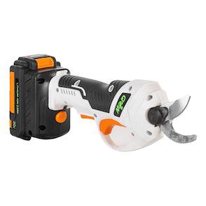 GROW1 20V DC Electronic Cordless Pruning Shears 1” Cutting Diameter w/ 2 Batteries + Charger - Reefer Madness