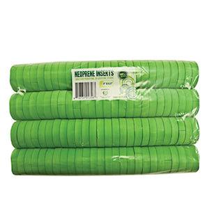 2'' Neoprene Inserts (100-pack) Green