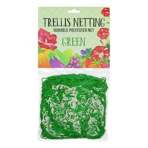 5'x60' Trellis Netting Green 6" Squares