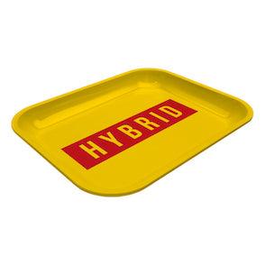 Large Dope Trays x Hybrid - yellow background red logo - Reefer Madness