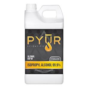 Pyur Scientific ISO Alcohol 99.9% IPA (1 Gallon) - Drop Ship