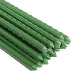 Grow1 3' Steel Stake Plant Support - Green 20-pack - 5/16'' THIN