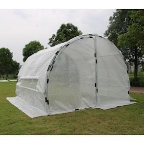 GROW1 Heavy Duty Greenhouse Hoop House (10'x10'x6.5') - Reefer Madness