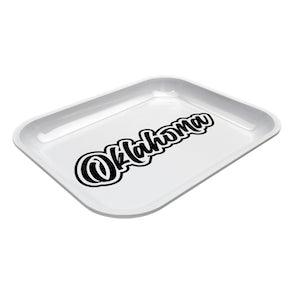 Large Dope Trays x Oklahoma – White background Black Logo