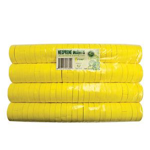 2'' Neoprene Inserts (100-pack) Yellow - Reefer Madness