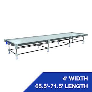 Wachsen 4' Rolling Bench 65.5'-71.5' Length - Reefer Madness