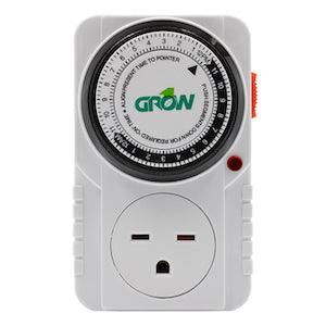 Grow1 240V Single Outlet Mechanical Timer - Reefer Madness