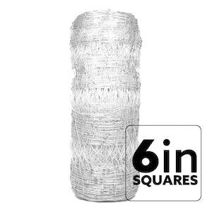 4' x 3300' (WHITE) VineLine Plastic Garden Netting Roll