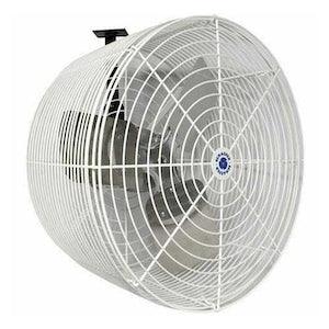 Schaefer Versa-Kool Circulation Fan 20 in w/ Tapered Guards, Cord & Mount - 5470 CFM