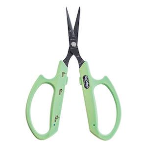 Saboten Fluorine Coated Straight Blade Trimming Scissors - Green (PT-1)