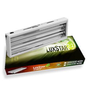 LuxStar T5 2' x 2 Bulb Fixture w/ Grow Bulbs - Reefer Madness