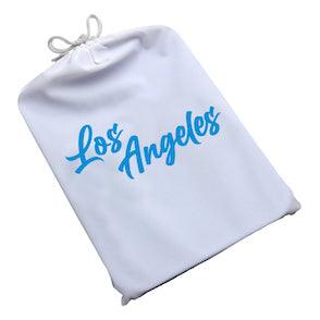 Dope Trays x Los Angeles - white background blue logo - Reefer Madness