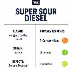 True Terpenes Super Sour Diesel - Reefer Madness