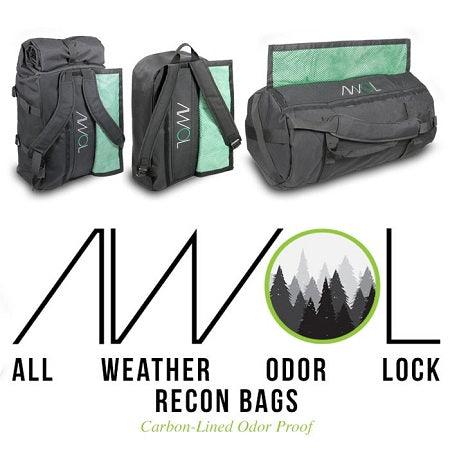 AWOL (XL) DAILY Quilted Duffle Bag (Green) - Reefer Madness