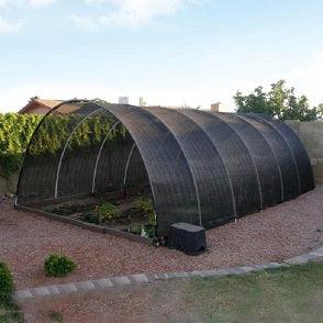 GROW1 Greenhouse 70% Shade Cloth Net 40' x 50' Feet UV Resistant W/ Brass Grommets