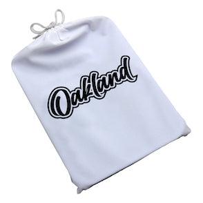 Dope Trays x Oakland – White Background Black Logo