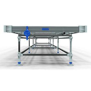 Wachsen 4' Rolling Bench With Vertical Trellis - Reefer Madness