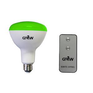 Grow1 Green LED Light Bulb w/ Remote - Reefer Madness