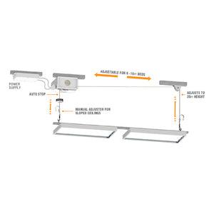 Horizon Lift Model 120, LED & HID Light Lift -- 240V power source - Reefer Madness