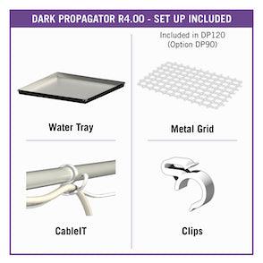 Secret Jardin Dark Propagator 90 v4.0 (3' x 2' x 3 1/3') - Reefer Madness